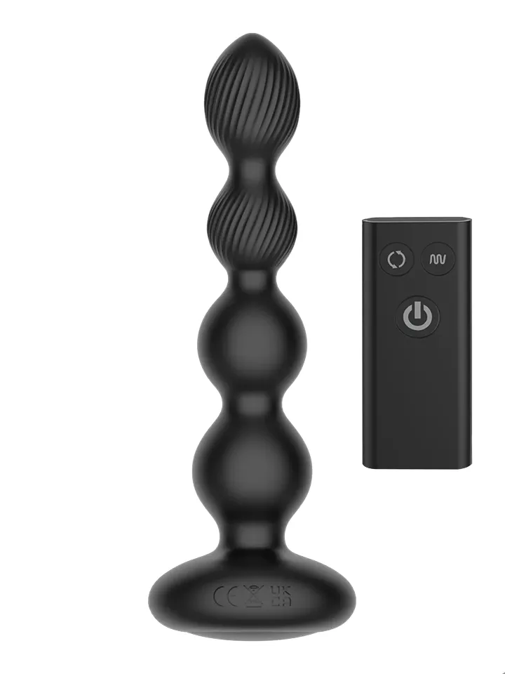 Nexus Tornado Rotating Beaded Probe Analdildo med vibration
