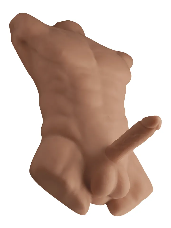 Silex-D Apollo L Male Torso Caramel Sexdocka