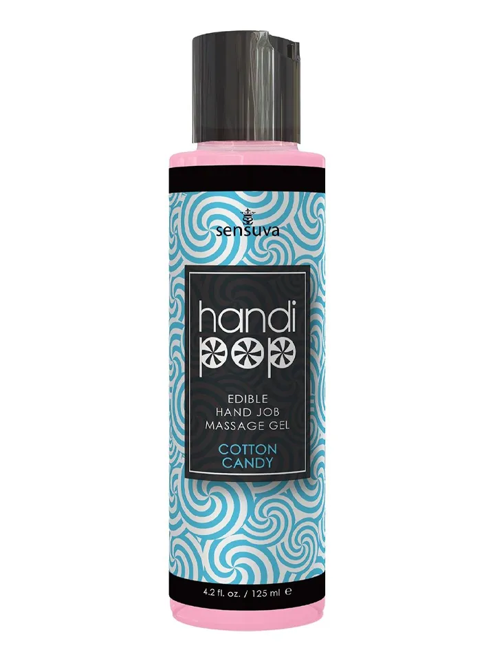Edible Hand Job Massage Gel Cotton Candy 125 ml Runka skönare