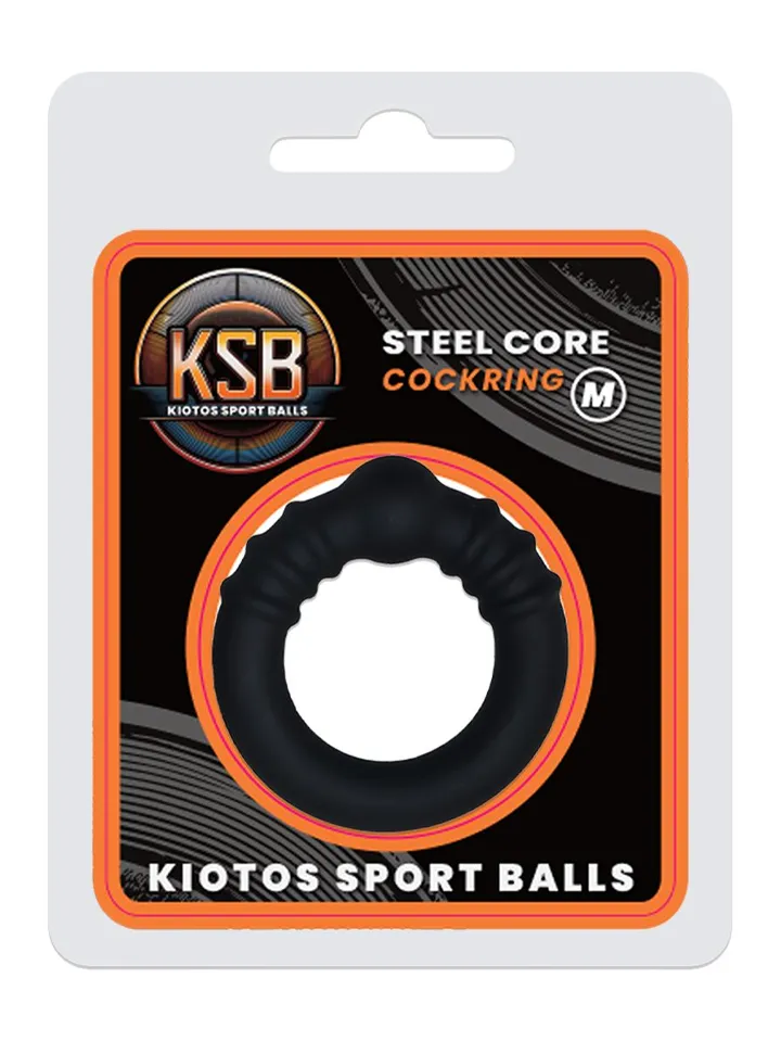 KSB Silicone Cockring With Steel-Core Medium Penisring