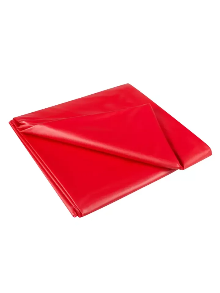 Joydivision Vinyl Bedsheet Red 180 x 260 cm Vinyl lakan