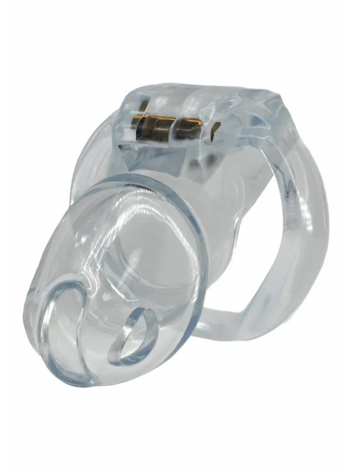 Clear Control Cock Cage Long Kyskhetsbur