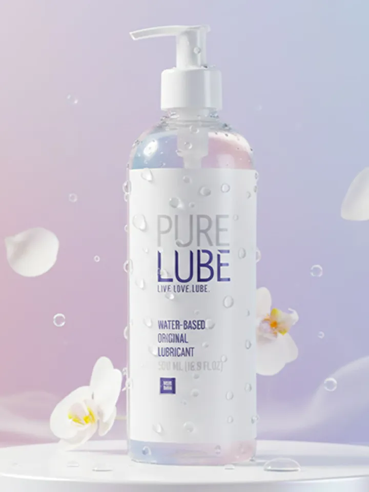 Water-Based Lubricant With Pump 500 ml Vattenbaserat glidmedel