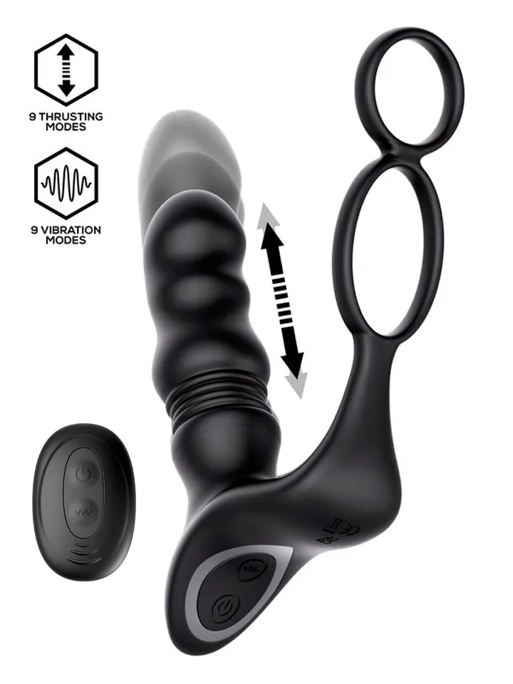 Womp Prostate Massager With Vibration & Thrusting Prostatastimulator