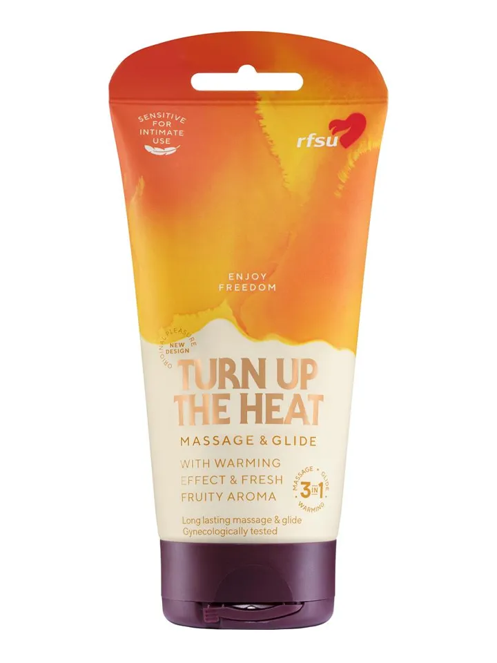 RFSU 3in1 Turn Up The Heat 150ml Glidmedel & Massagelotion