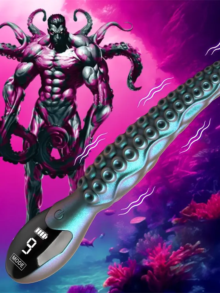 Creature Cocks Tentavibe Silicone Vibrator 27 cm Dildo med vibrator
