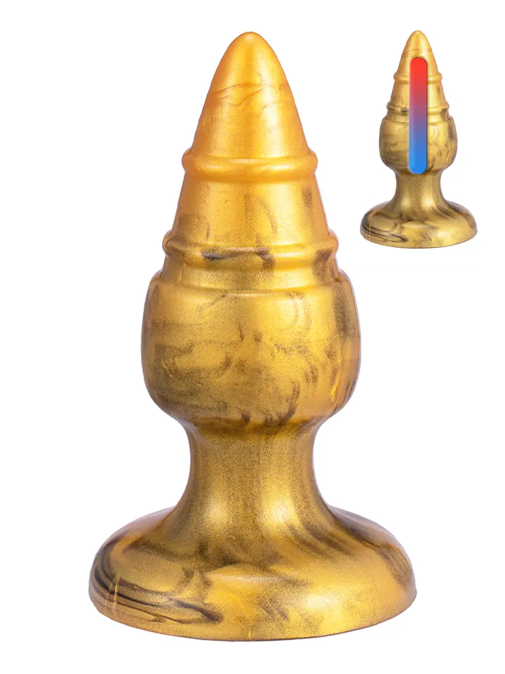 Fantasy Plugs Liquid Silicone Goldy Analplugg