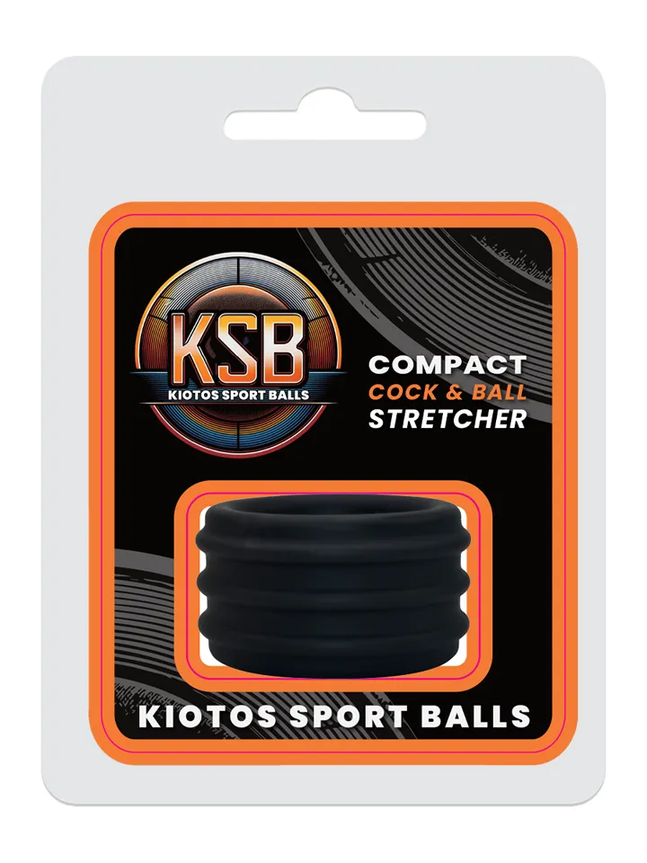KSB Silicone Cockring & Ball Stretcher Compact Ball stretcher