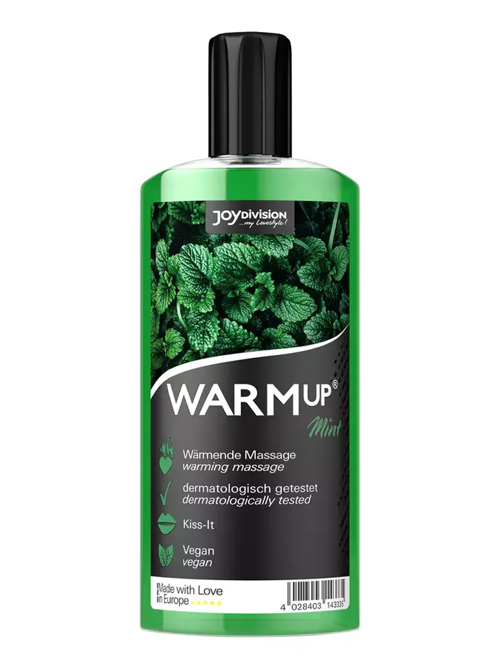 Joydivision Warm-up Massage Oil Mint Scent 150 ml Massageolja