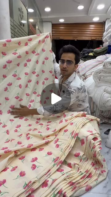 Seersucker Print Lemon Color 
60 inch width
Price-169/ mtr For order visit our website jha ji fabrics