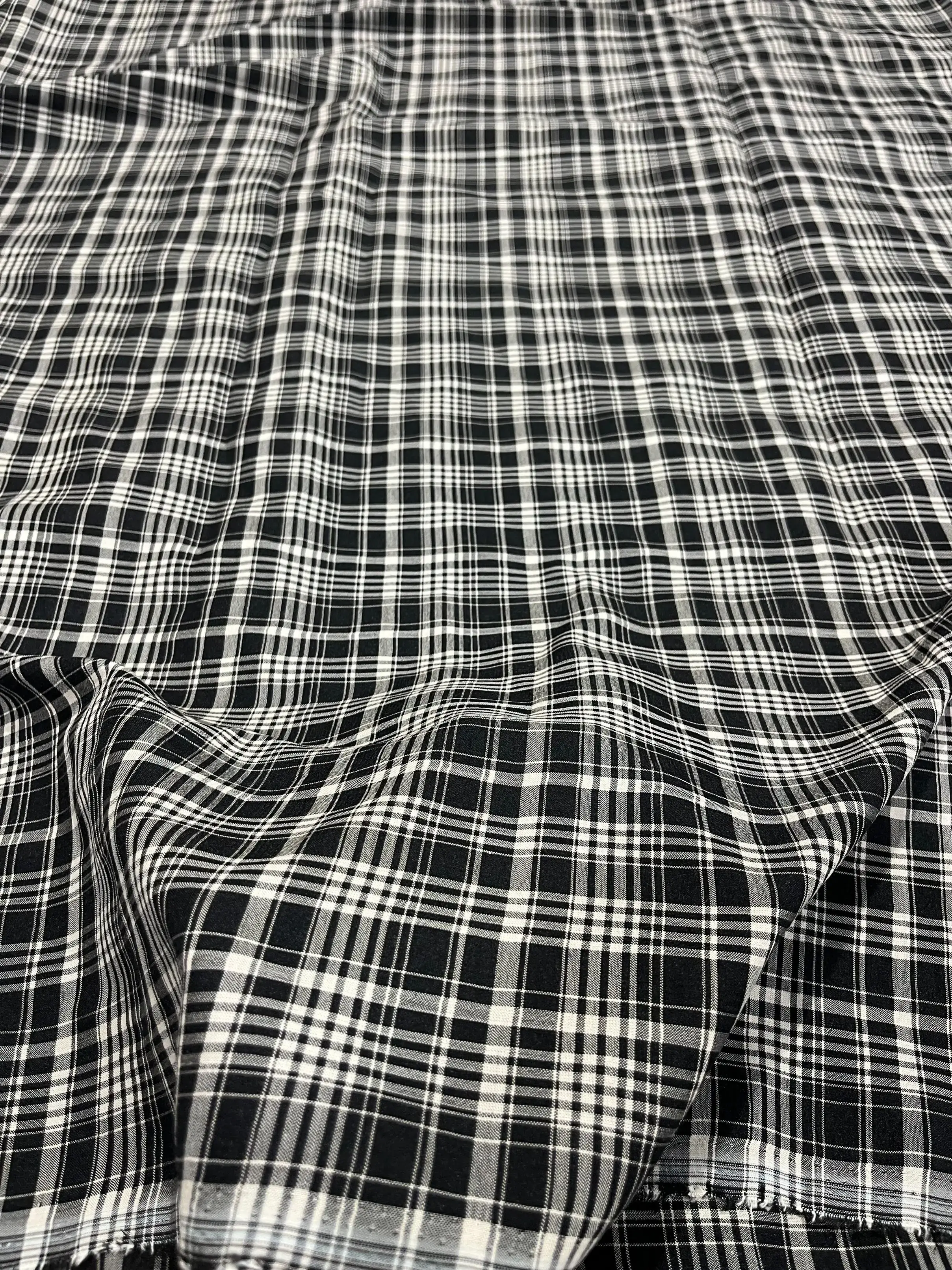 POLY COTTON CHECKS FOR SHIRTING