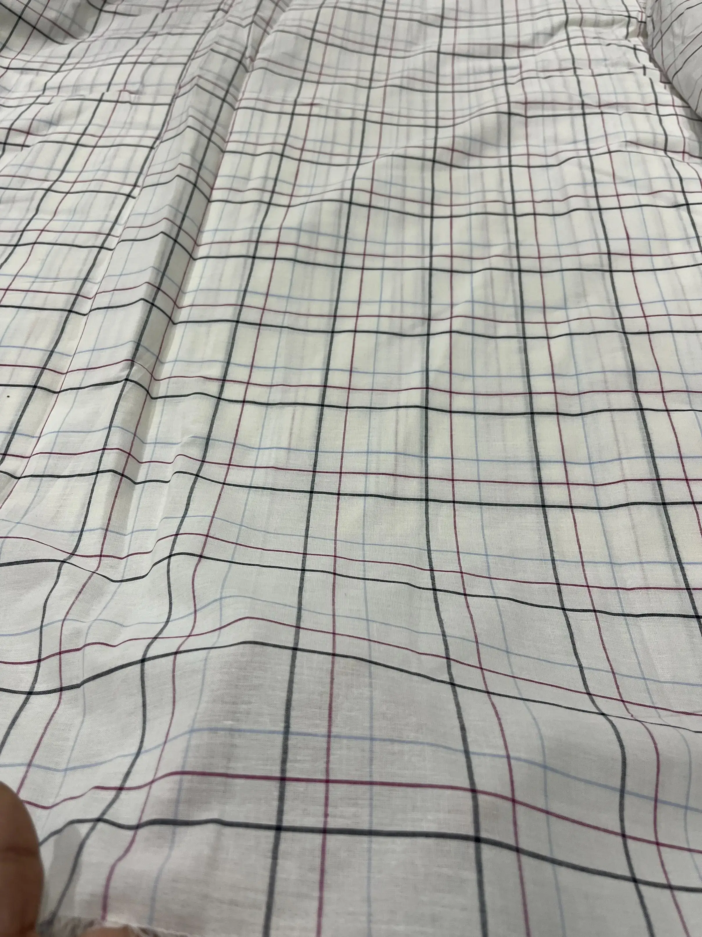 COTTON SQUARE CHECKS
