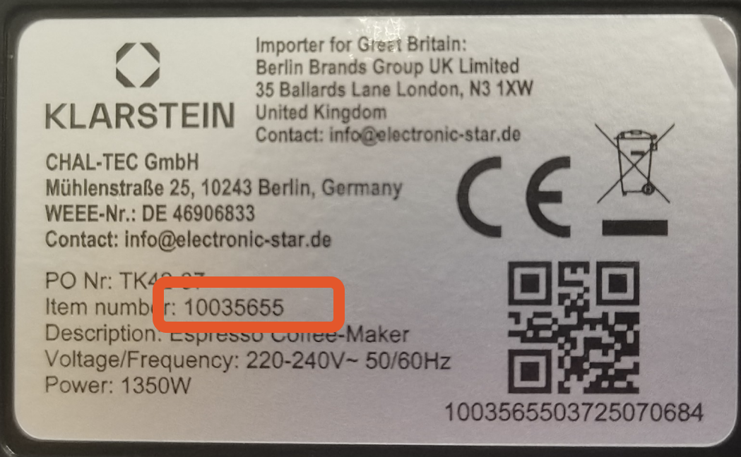 Label 1