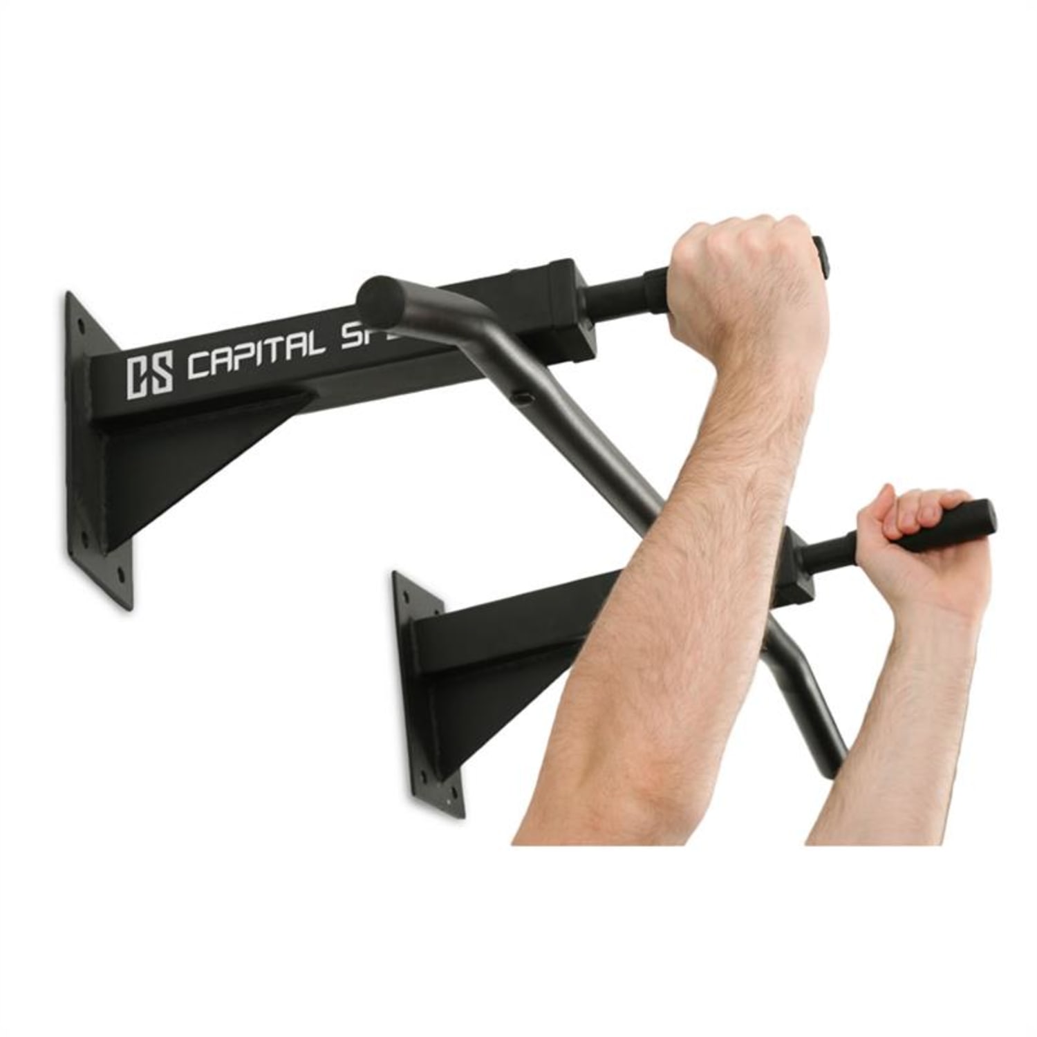 Barra per trazioni da muro < 350kg Tyro S1 Nero