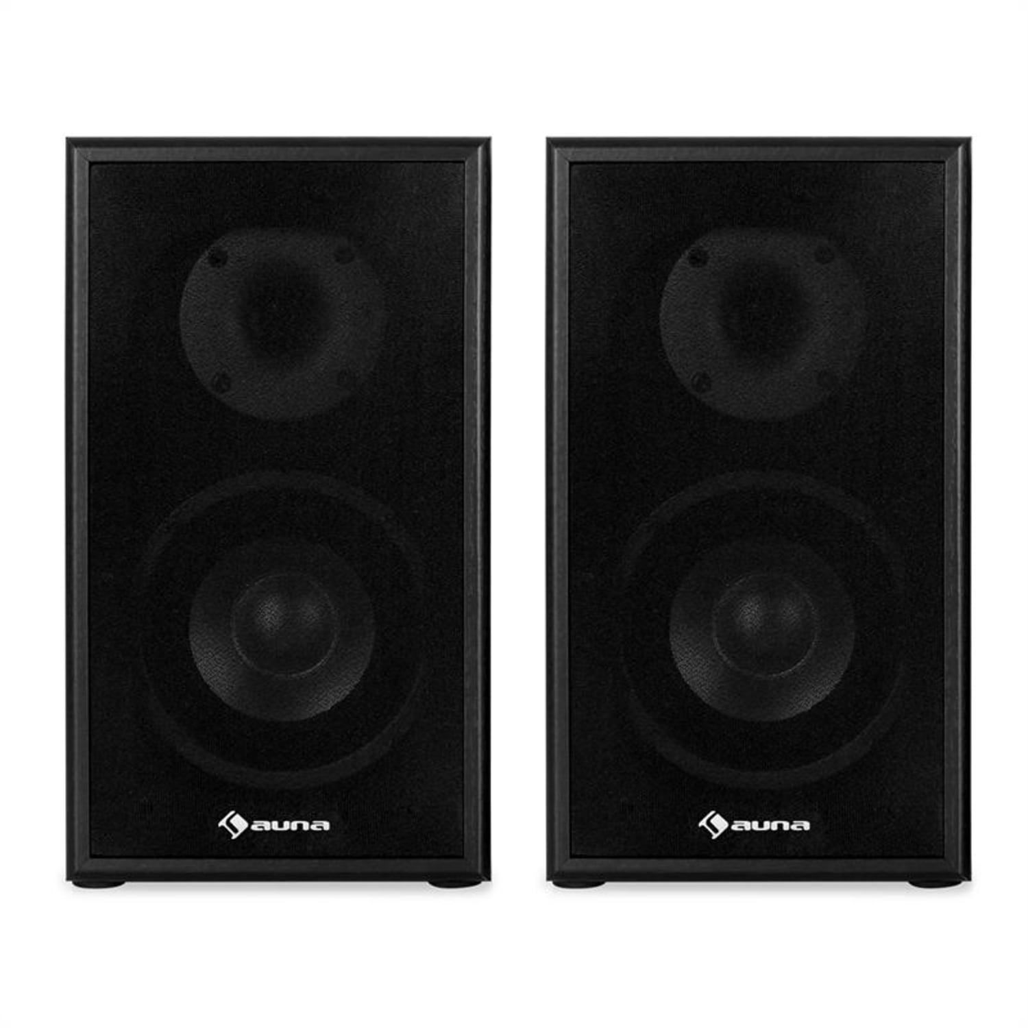 Linie-300-SF-BK Paire d'enceintes passives 70W RMS-noir Bois Noir