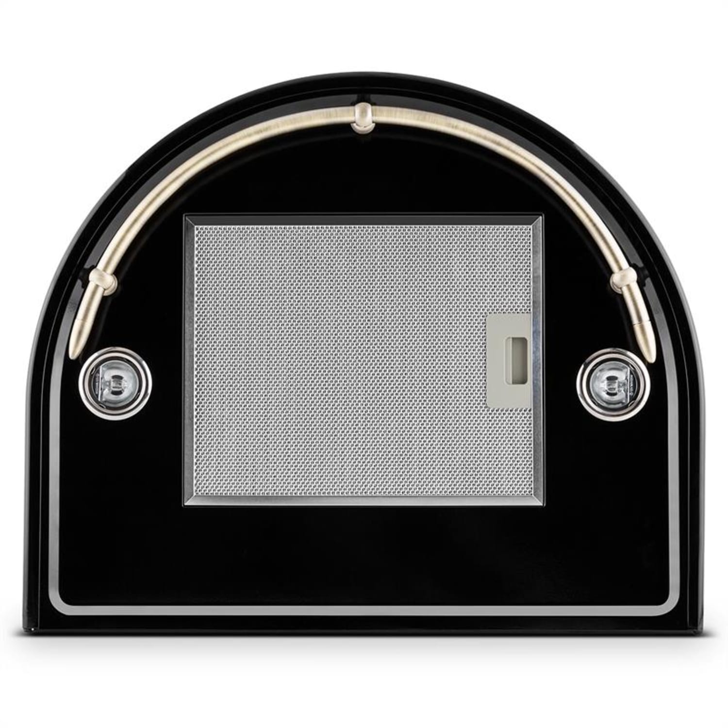  Lumio Primo cappa aspirante retrò, 60 cm, 490 m³/h, luci LED Nero Opaco