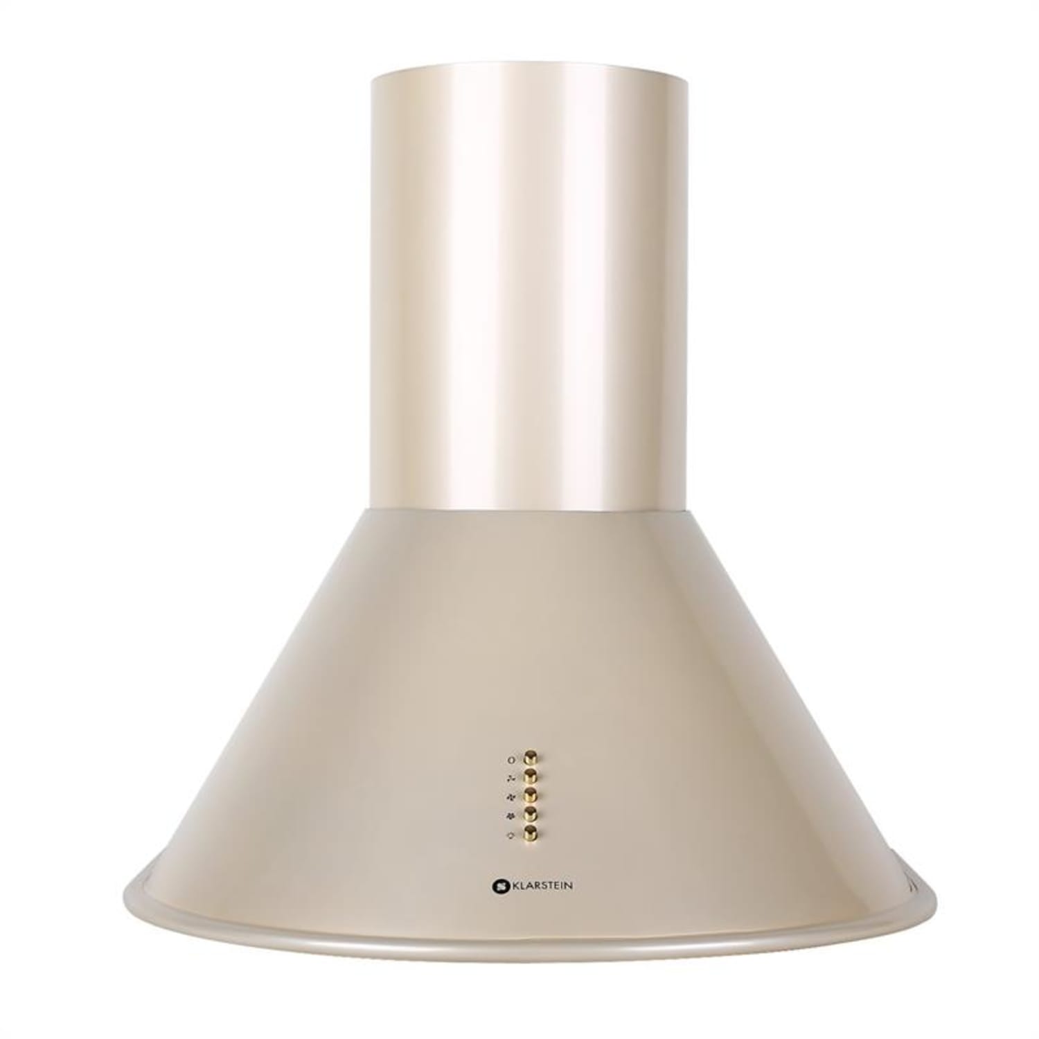  Lumio Primo cappa aspirante retrò, 60 cm, 490 m³/h, luci LED Nickle metallizzato