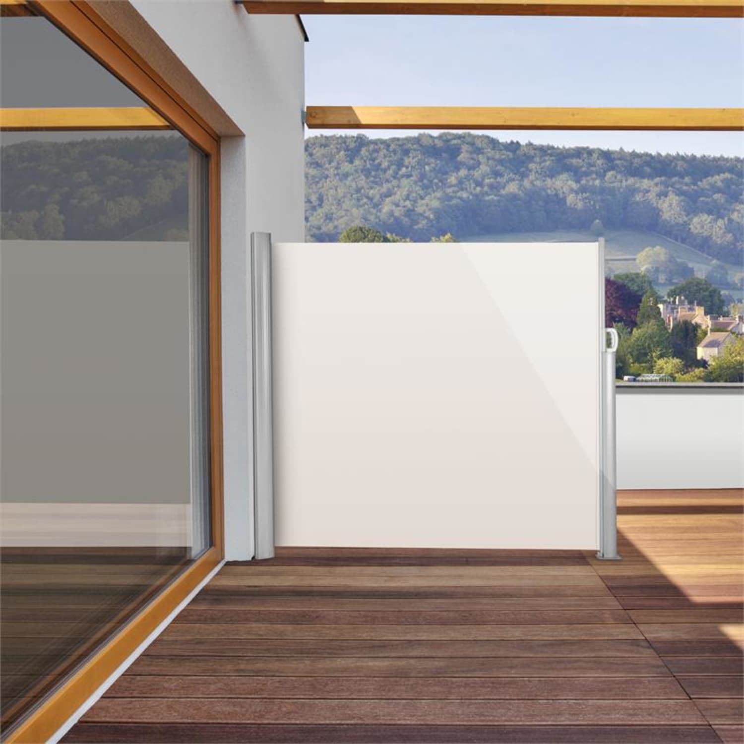 Bari 316 Tenda a Rullo Laterale300x160cm Alluminio Crema-Sabbia 160 cm | Crema