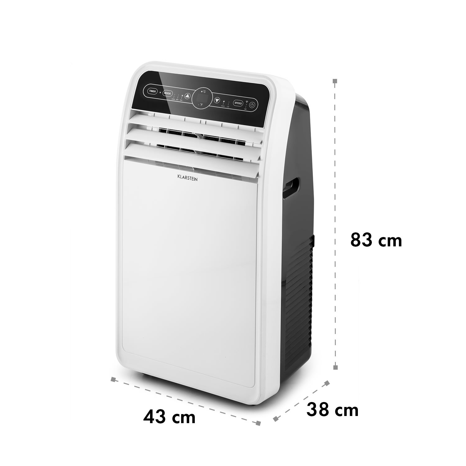 Metrobreeze 9 New York City mobile Klimaanlage 3-in-1 9.000 BTU | Weiß