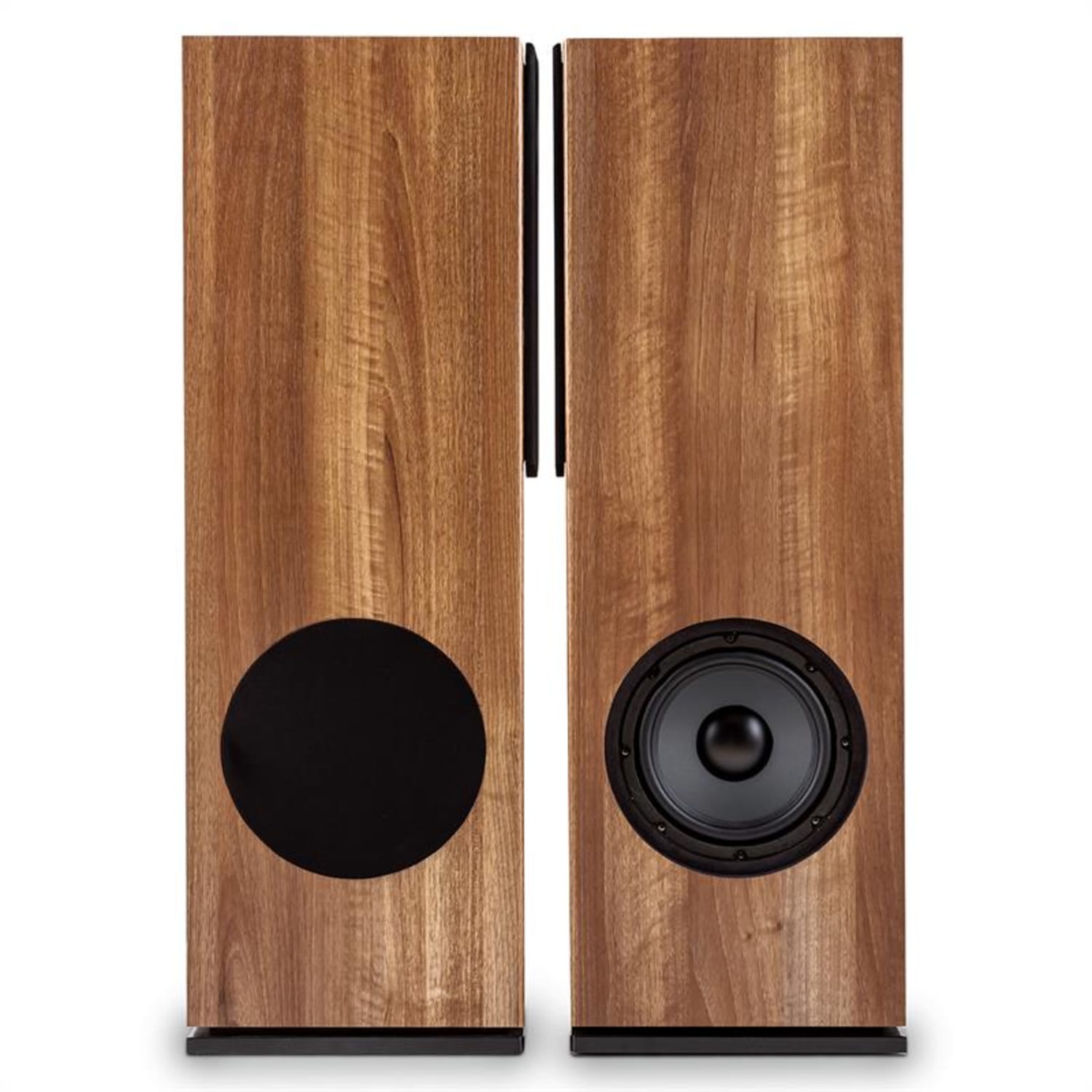 Linie 501 FS BK Coppia Altoparlanti a Torre 280W noce Noce