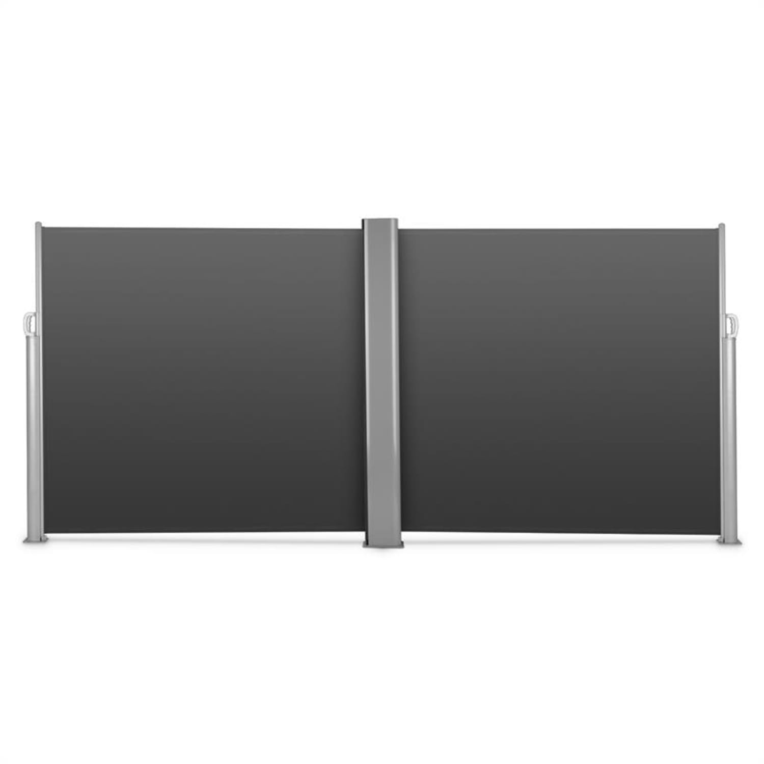 Bari Doppio 616 Doppel-Seitenmarkise 6x1,6m Aluminium anthrazit 1,6 m