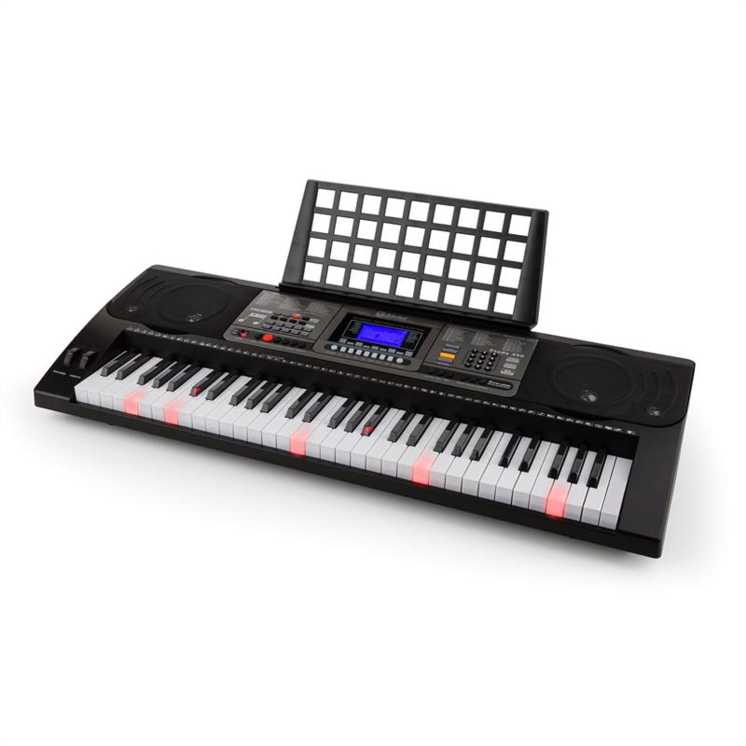 Etude 450 USB Lern-Keyboard 61 Tasten USB-MIDI-Player Leuchttasten 