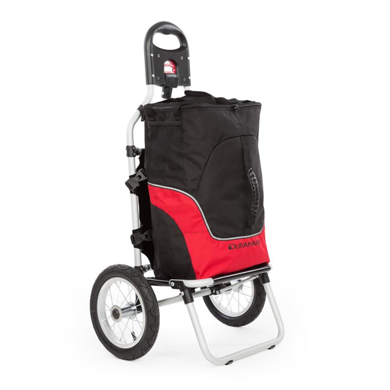 Carry Red Rimorchio da Bici Carretto a Mano Carico Massimo 20 Kg nero/rosso 
