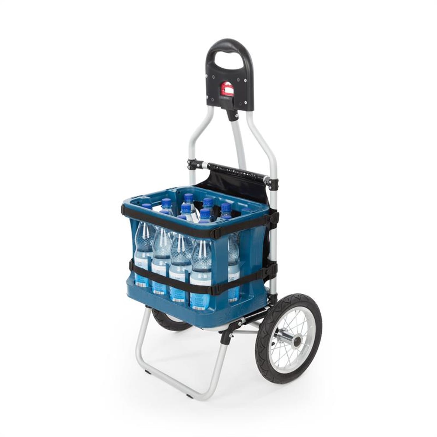 Carry Red Rimorchio da Bici Carretto a Mano Carico Massimo 20 Kg nero/rosso 