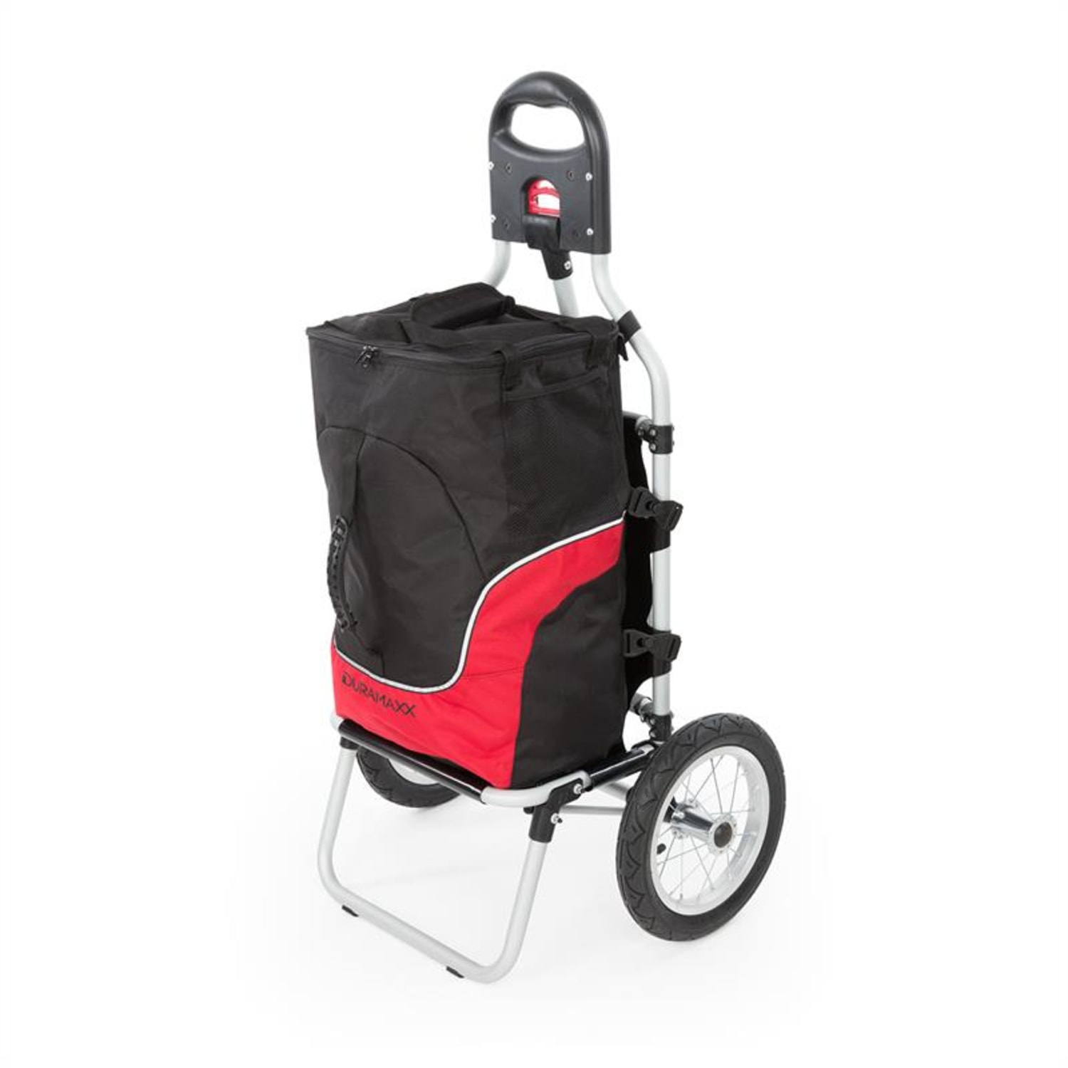 Carry Red Rimorchio da Bici Carretto a Mano Carico Massimo 20 Kg nero/rosso 