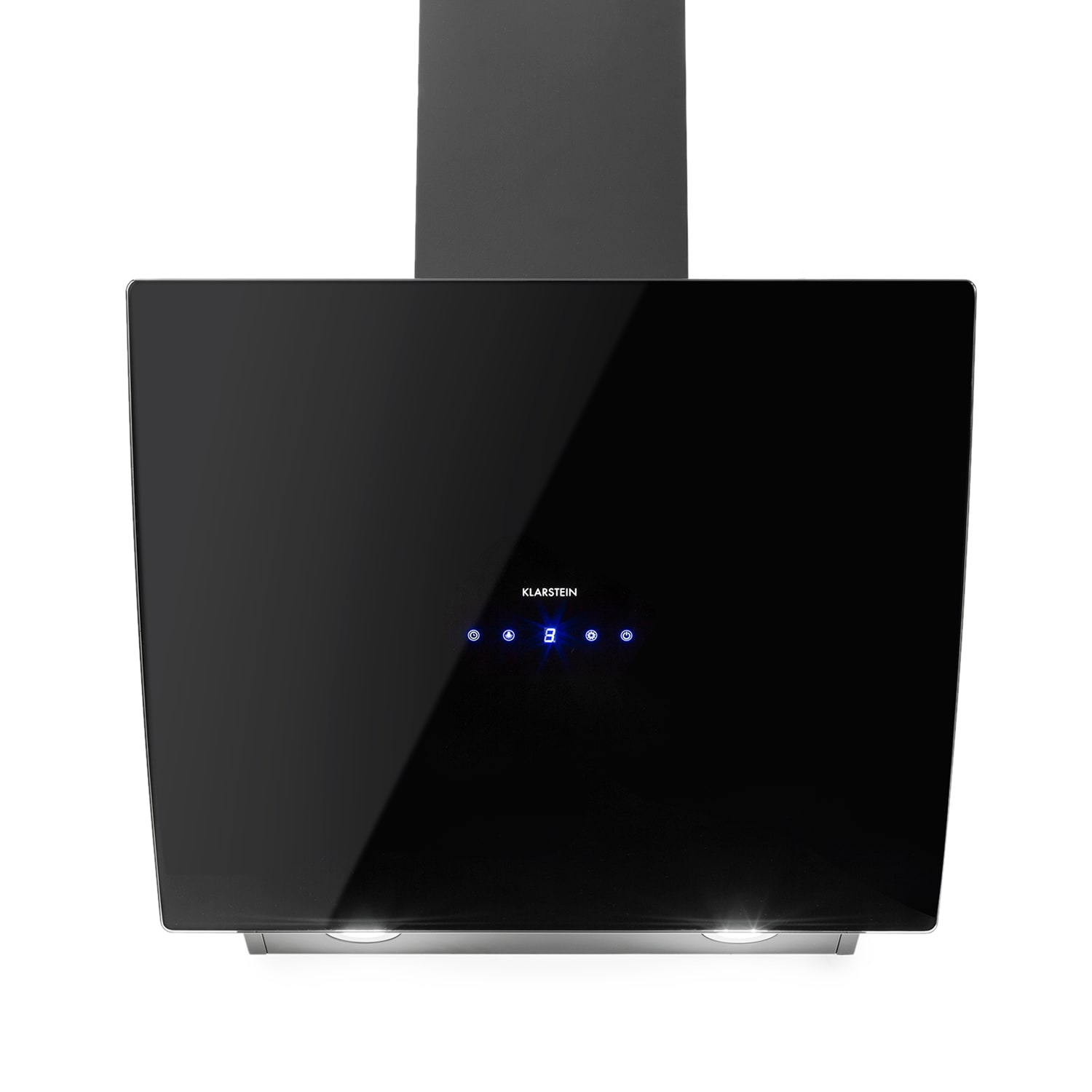 Annabelle 60 - Cappa aspirante, vetro, 595 m³/h, pannello touch, nero 60 cm | Nero