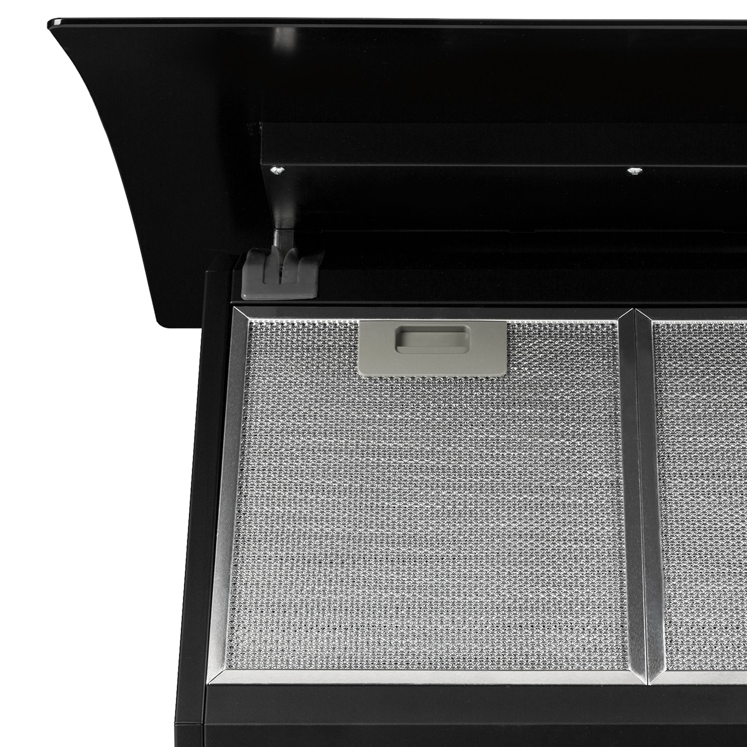 Annabelle 60 - Cappa aspirante, vetro, 595 m³/h, pannello touch, nero 60 cm | Nero