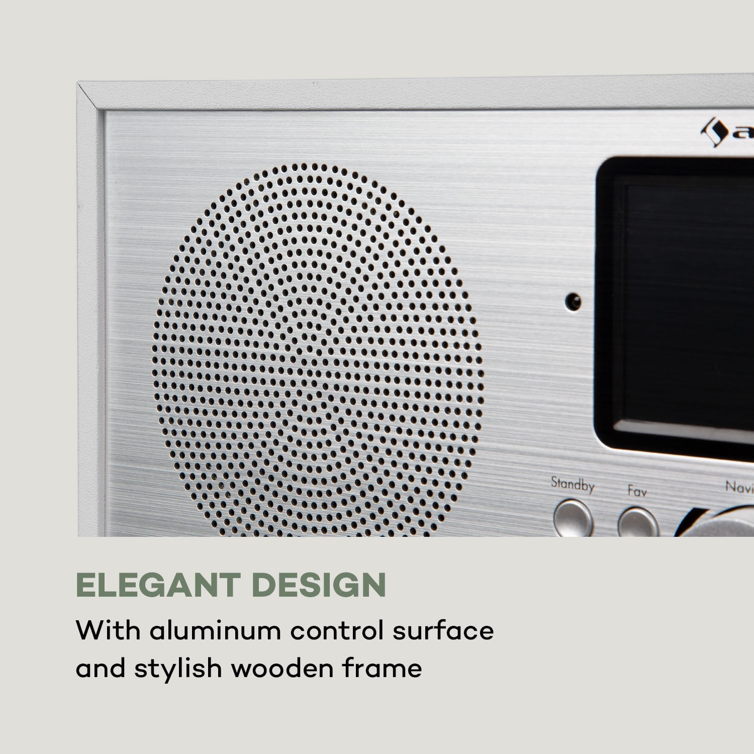 Silver Star Stereo, internetové DAB+/FM rádio, WiFi, BT, DAB+/FM, biele 