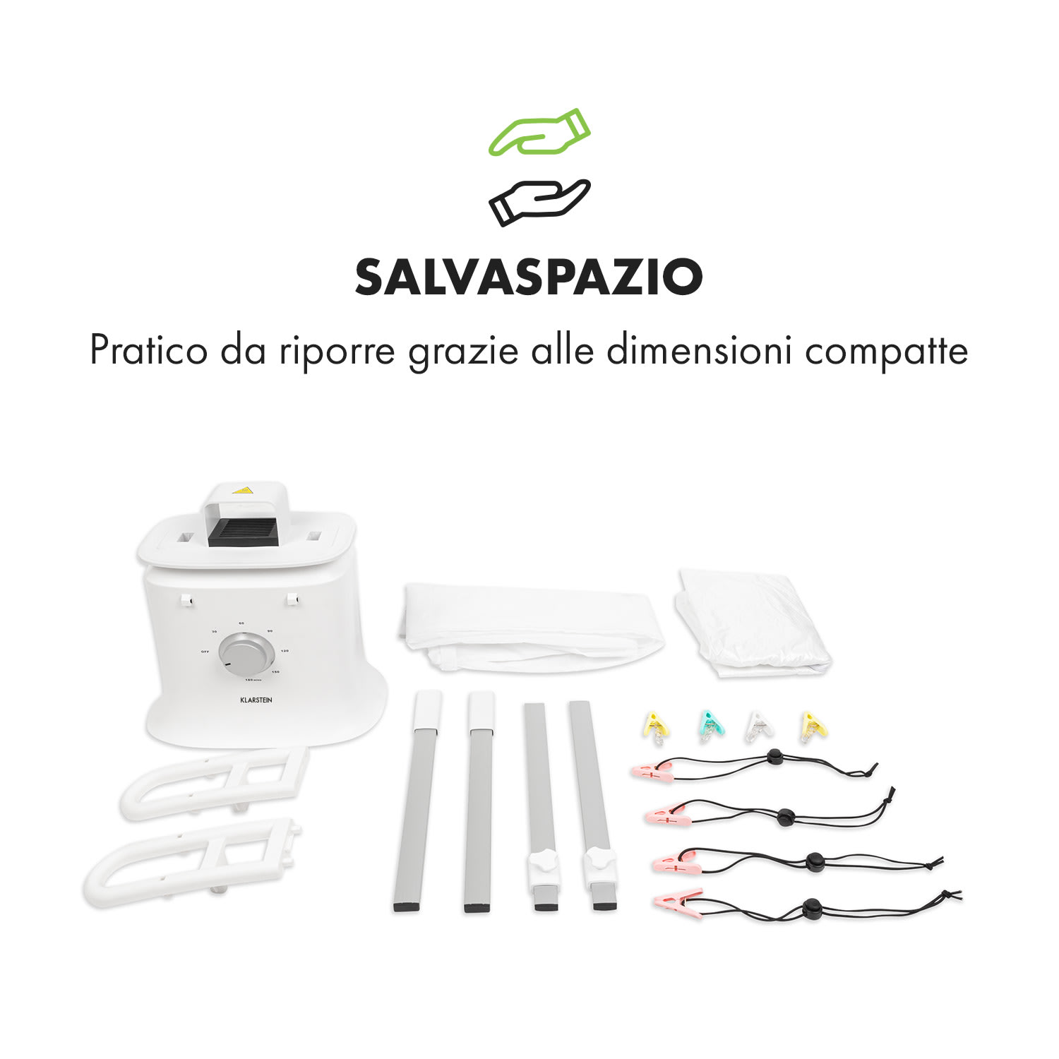 ShirtButler Deluxe stirasciugatore automatico 1250 W 