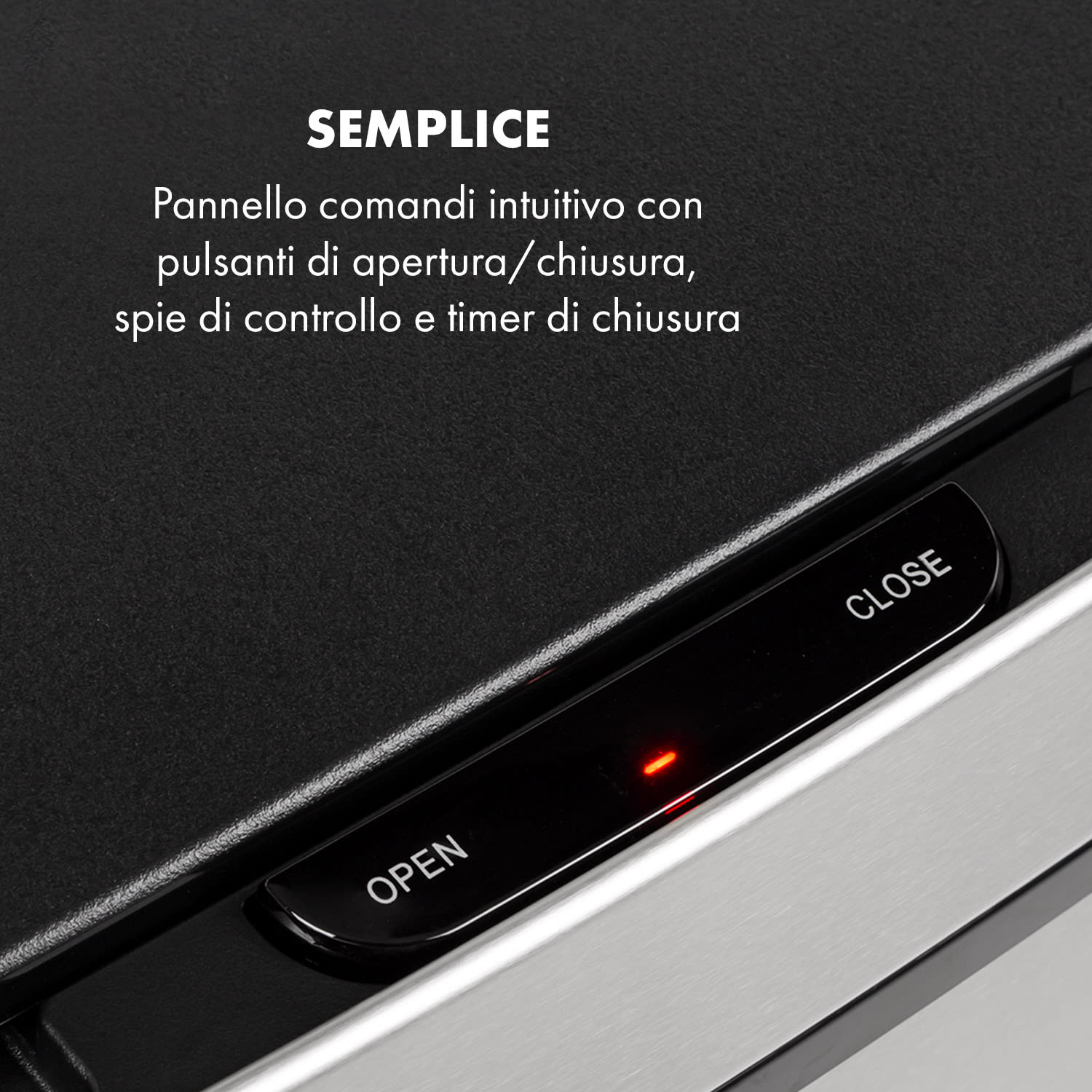 Touchless raccoglitore di rifiuti sensore 72L 4 contenitori ABS / PP / acciaio inox Argento metallizzato