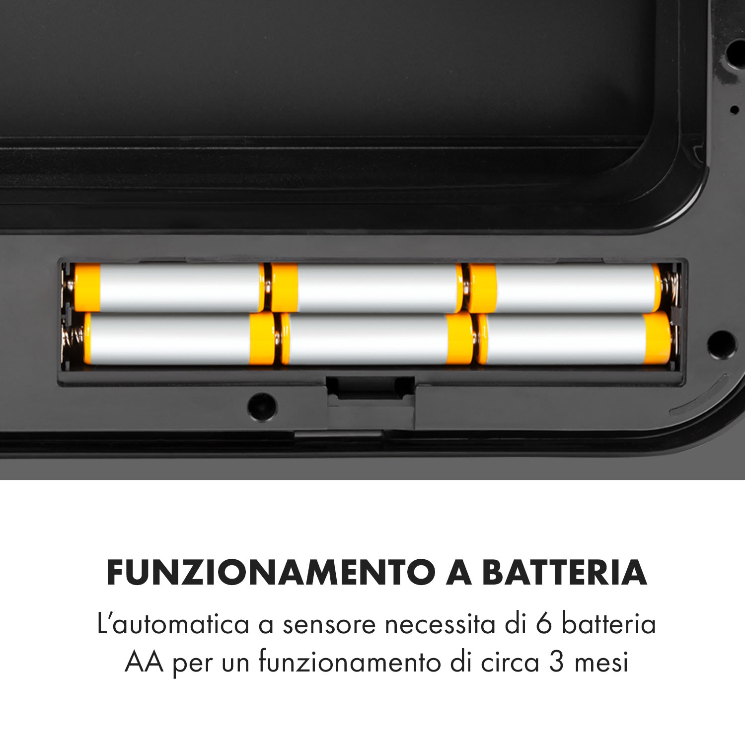 Touchless raccoglitore di rifiuti sensore 72L 4 contenitori ABS / PP / acciaio inox Argento metallizzato