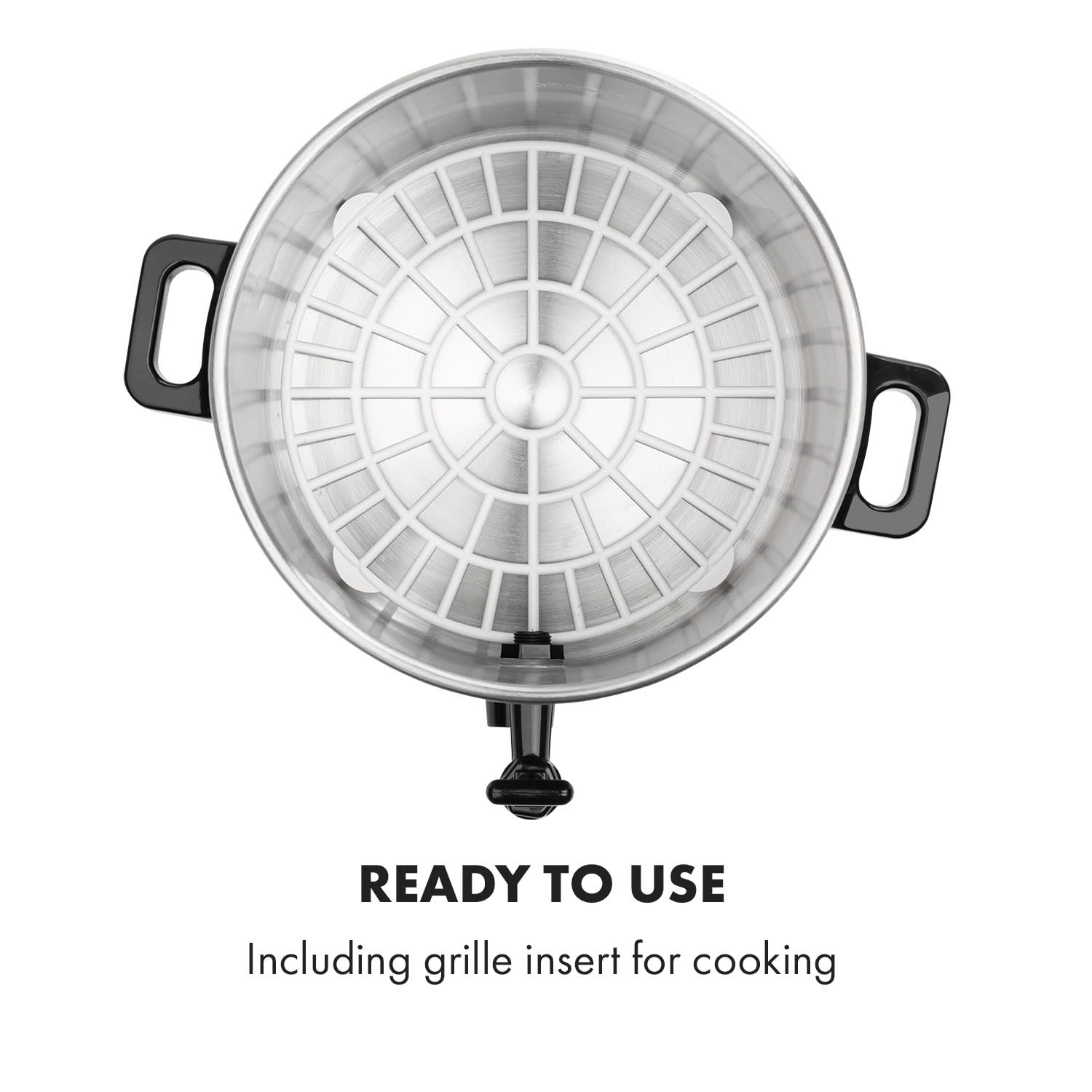 Biggie Eco Automatic Preserving Cooker & Beverage Dispenser 1000W 30-100 ° C Tap 9l Analogous | 9 Ltr | Stainless Steel