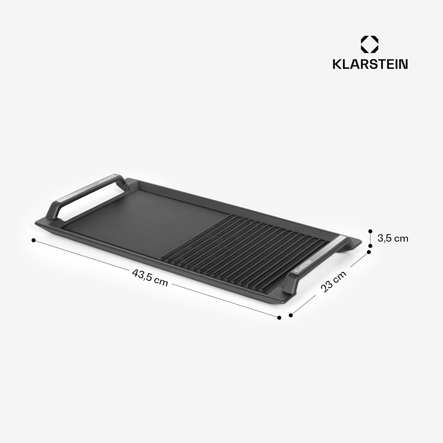 Delicatessa Grill Pan Grill Plate Induction Hob Accessories Black 