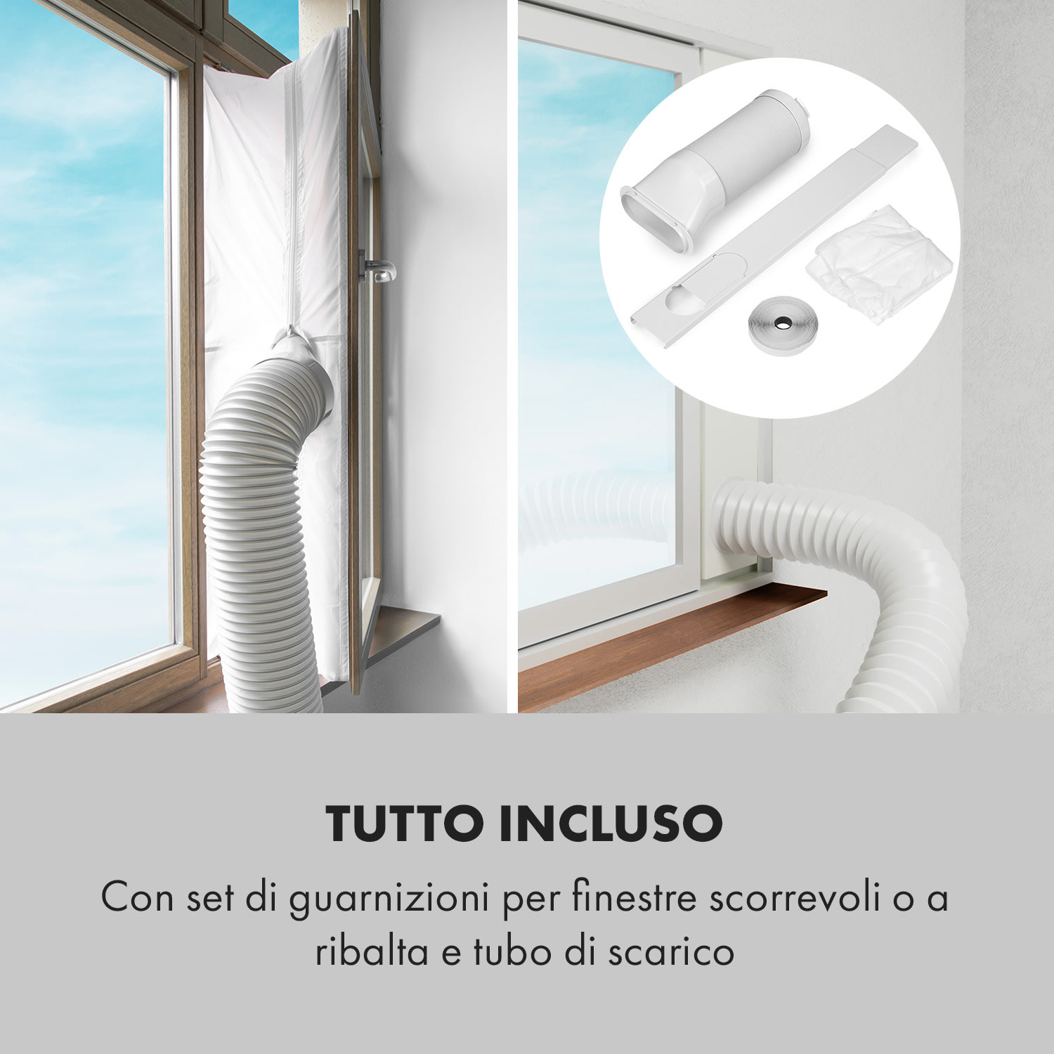Iceblock climatizzatore 3 in 1, 12.000 BTU/3,5 kW, 400 m³/h max. 