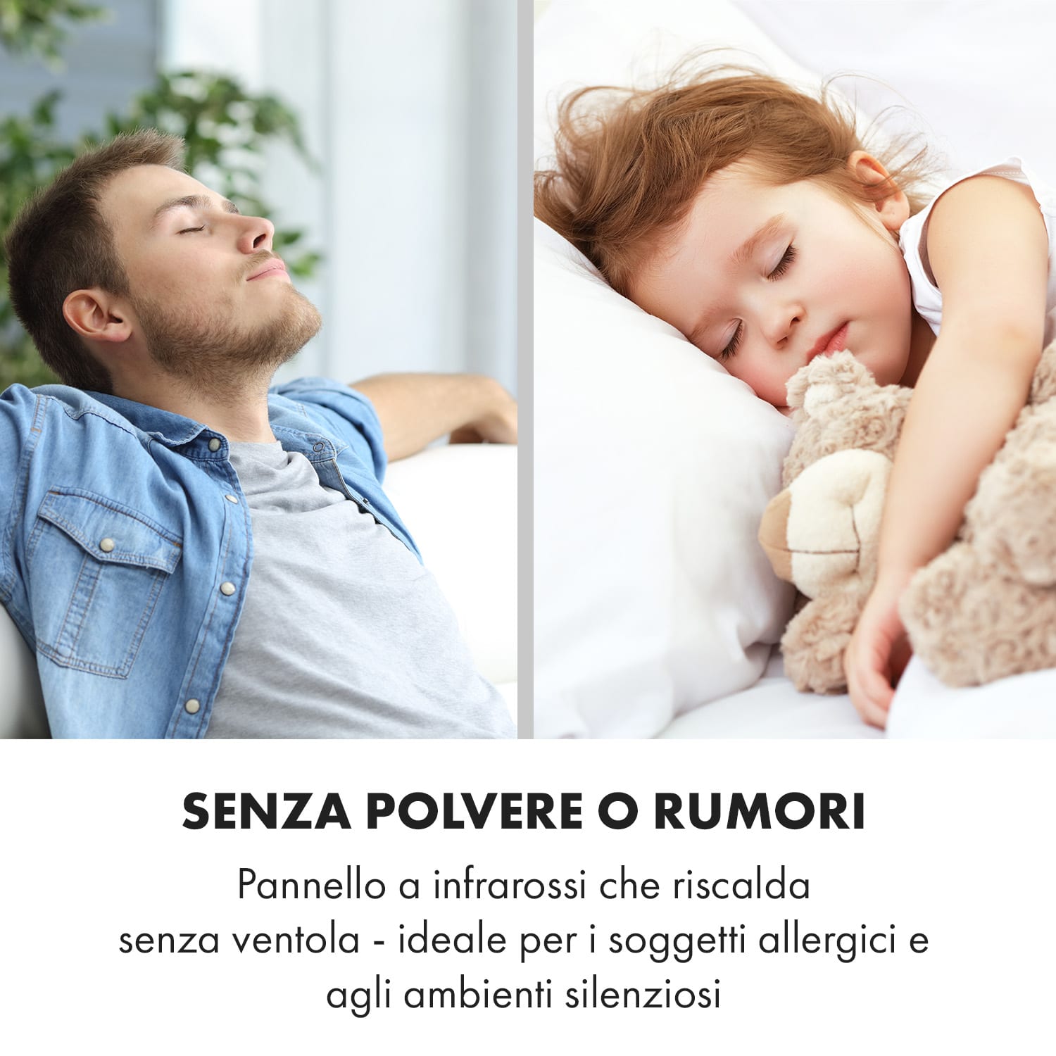 Wonderwall Air Art Smart Pannello Radiante Infrarossi 120x60cm 700W App Stelle 120 x 60 cm | 700 W | Notte stellata