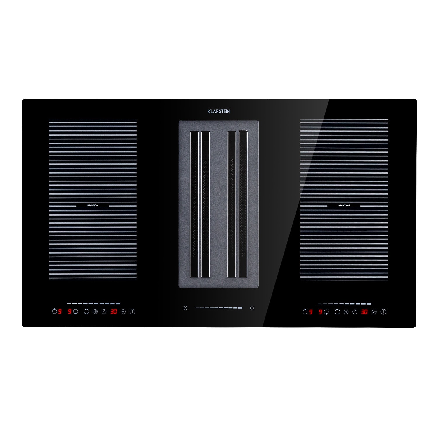 Full House 2.0 DownAir System Induktionsherd Dunstabzugshaube 271 m³/h 