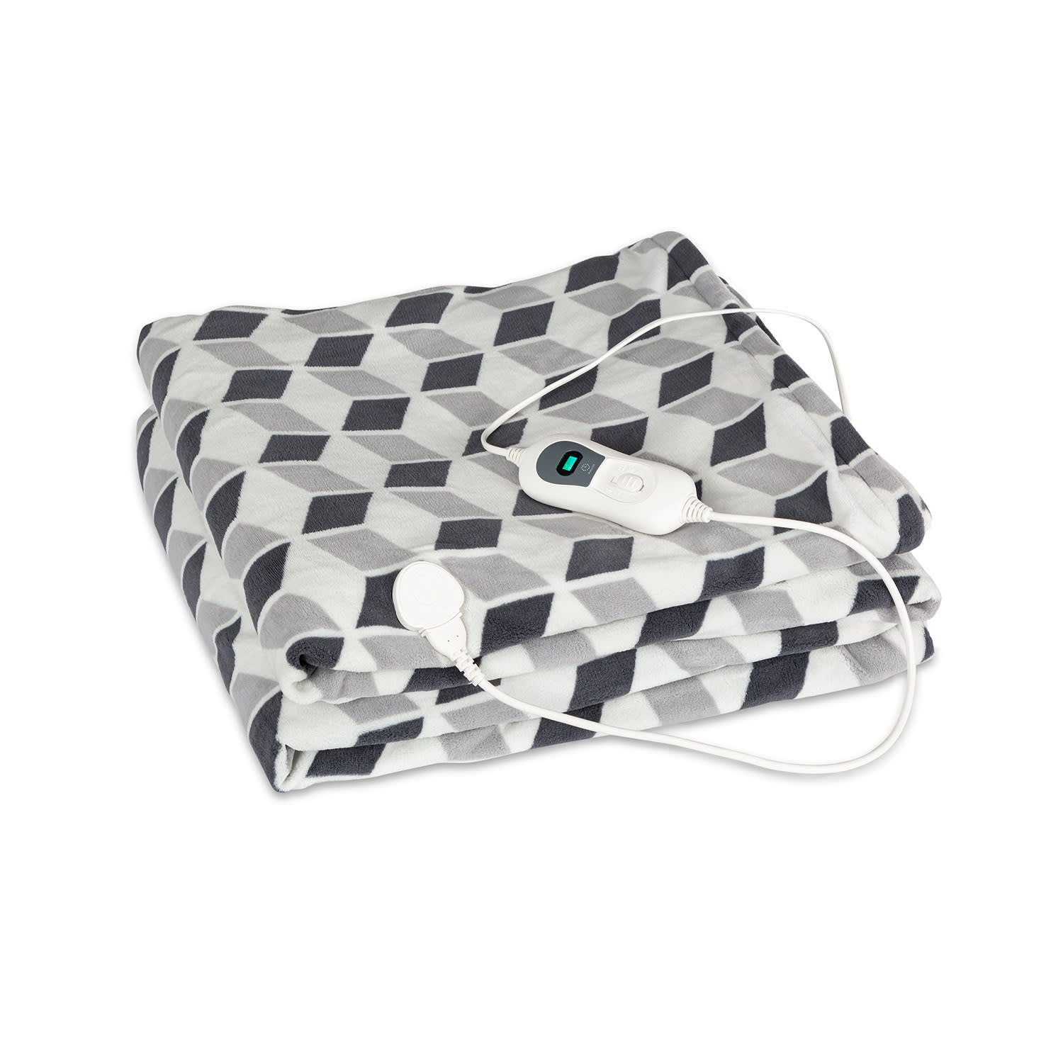 доктор  Електрична ковдра Watson XXL 3 рівня можна прати 200x180 см мікроплюш