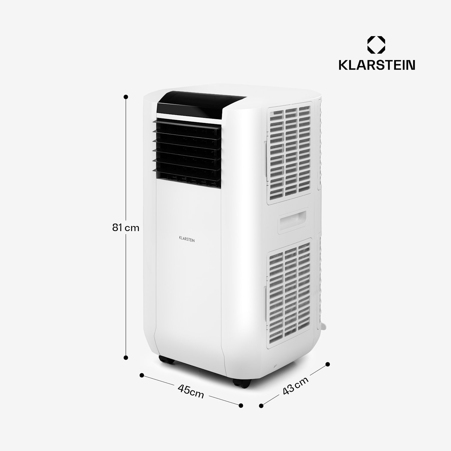 Max Breeze Smart - Climatizzatore mobile, 15000 BTU/ora (4,4 kW), classe energetica A Bianco