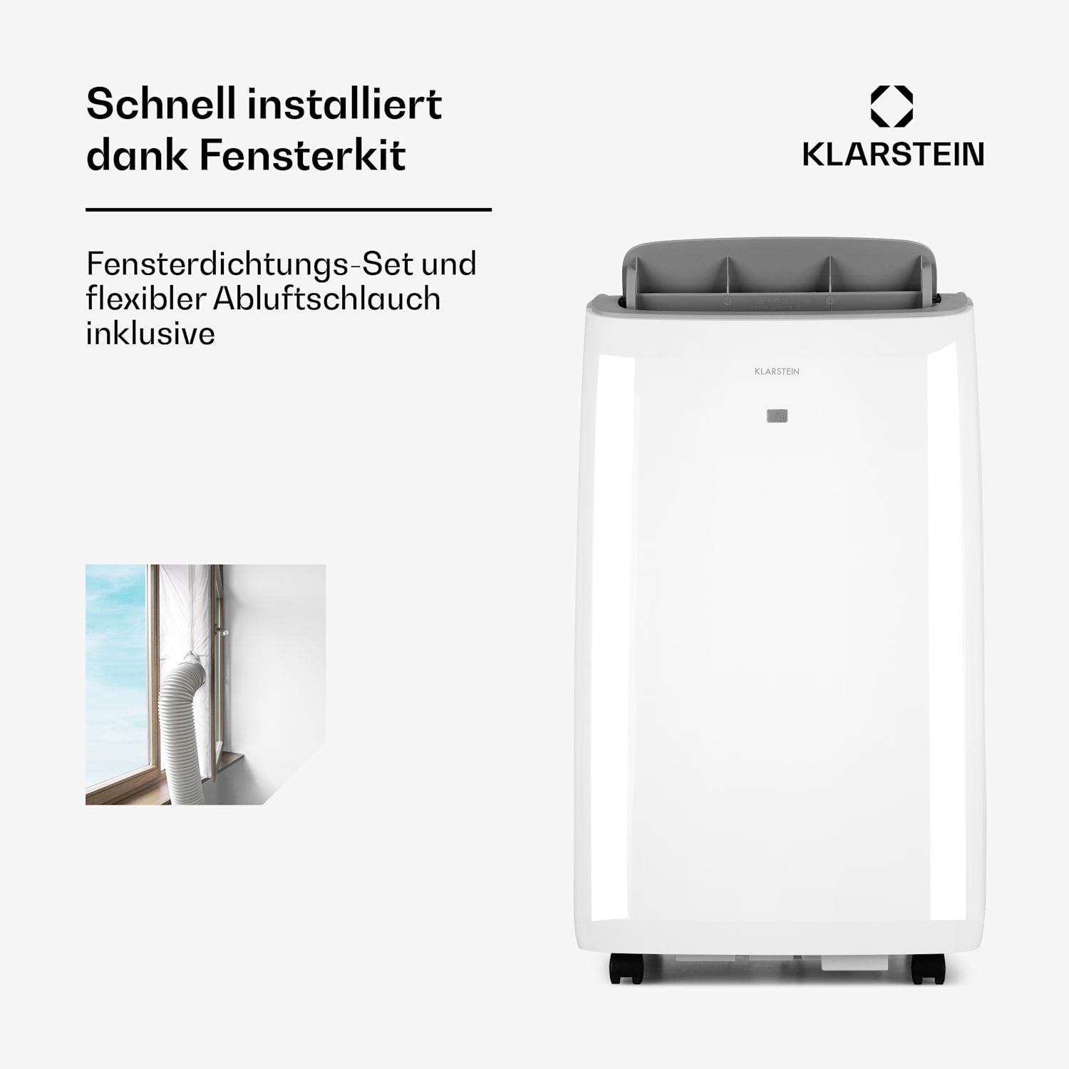 Grandbreeze Pro 14K Klimaanlage 3-in-1 460 m³/h 14.000 BTU/4,1 kW 