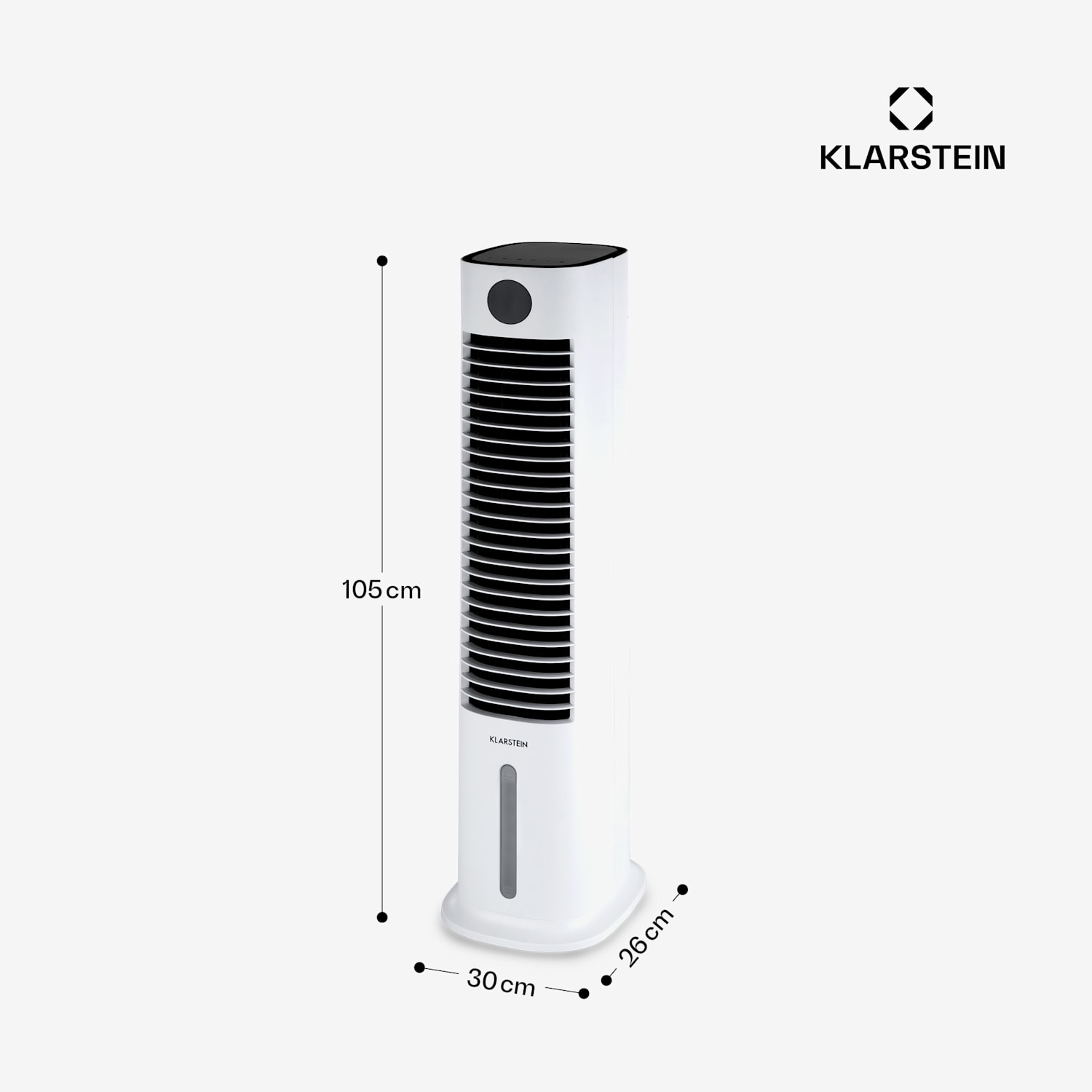 Skytower Grand Smart, Raffreddatore Evaporativo, Portatile, 8L, 480 m³/h, 80W 480 m³/h | Sì | Bianco