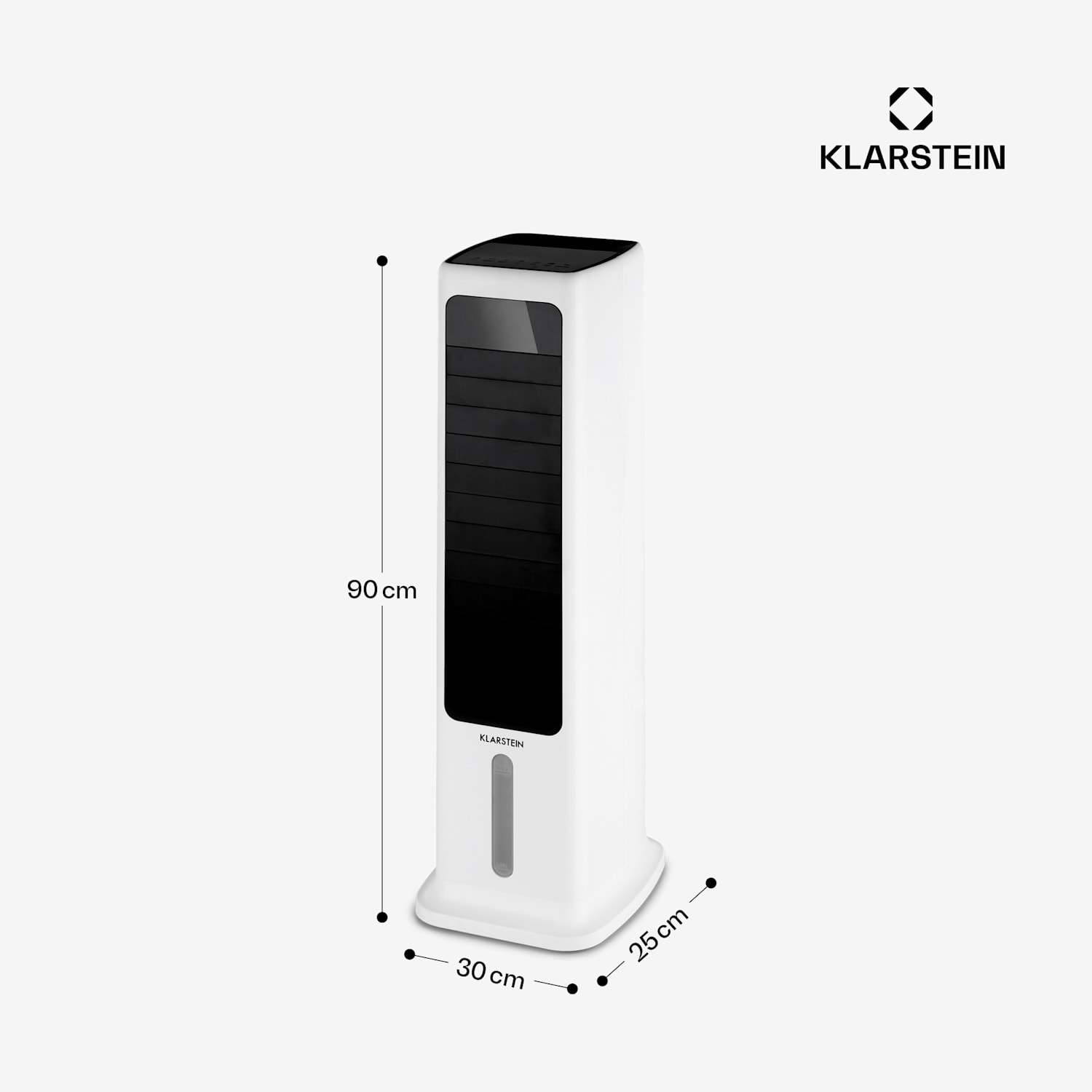 Skytower 360° Smart, Raffreddatore Evaporativo, Portatile, 6L, 450 m³/h, 60W 450 m³/h | Sì | Bianco