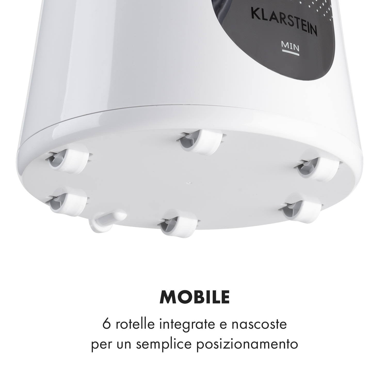 Skyscraper Frost - Raffrescatore evaporativo, 45 W, 7 litri, 2 piastre eutettiche, portatile 