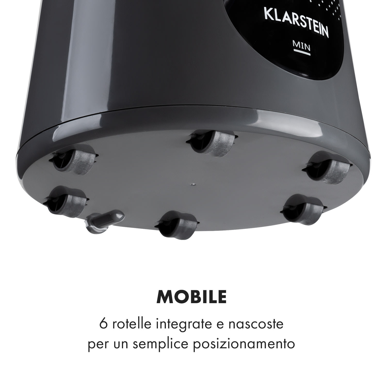 Skyscraper Frost - Raffrescatore evaporativo, 45 W, 7 litri, 2 piastre eutettiche, portatile 