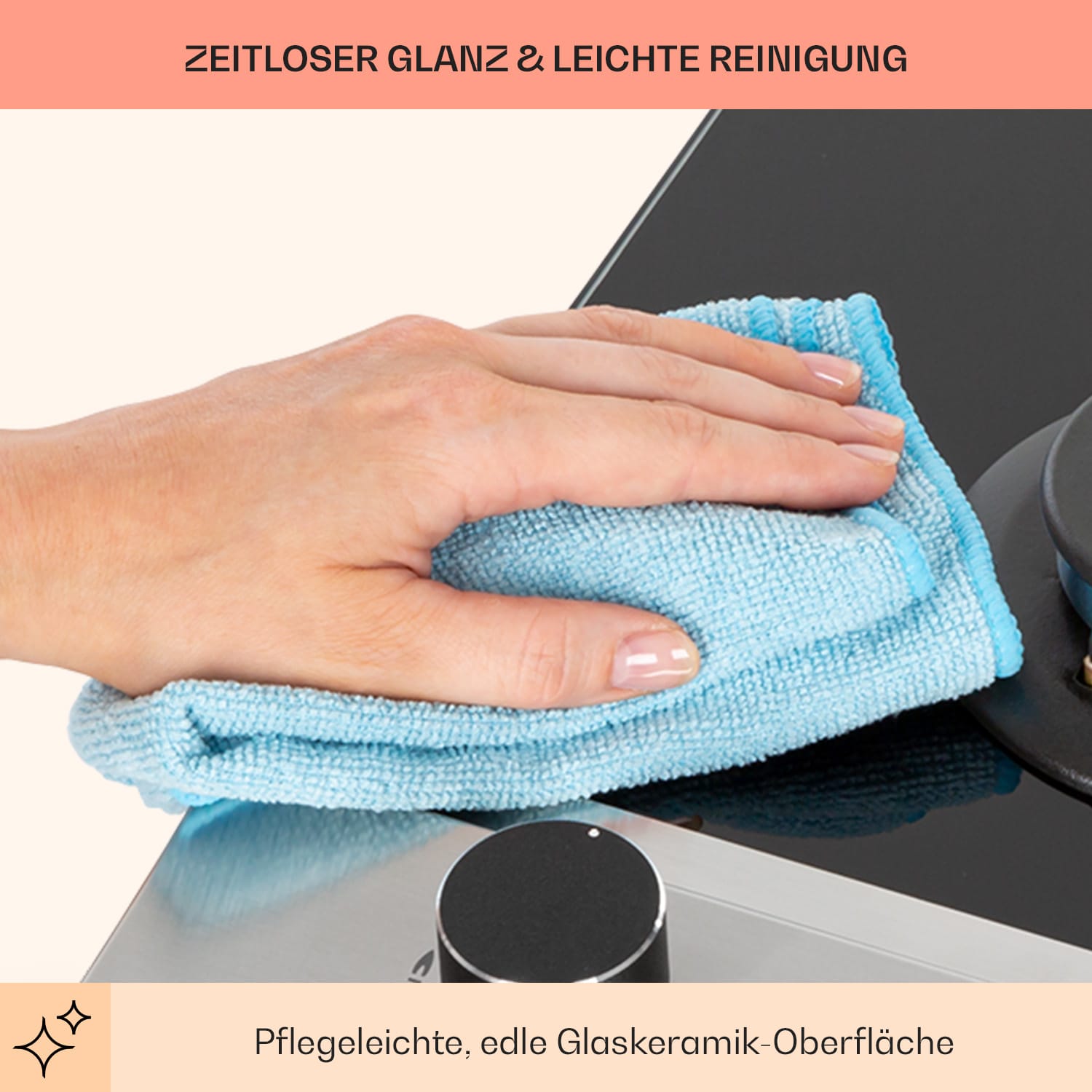 Alchemist Gaskochfeld 1 Wokbrenner Glaskeramik 1