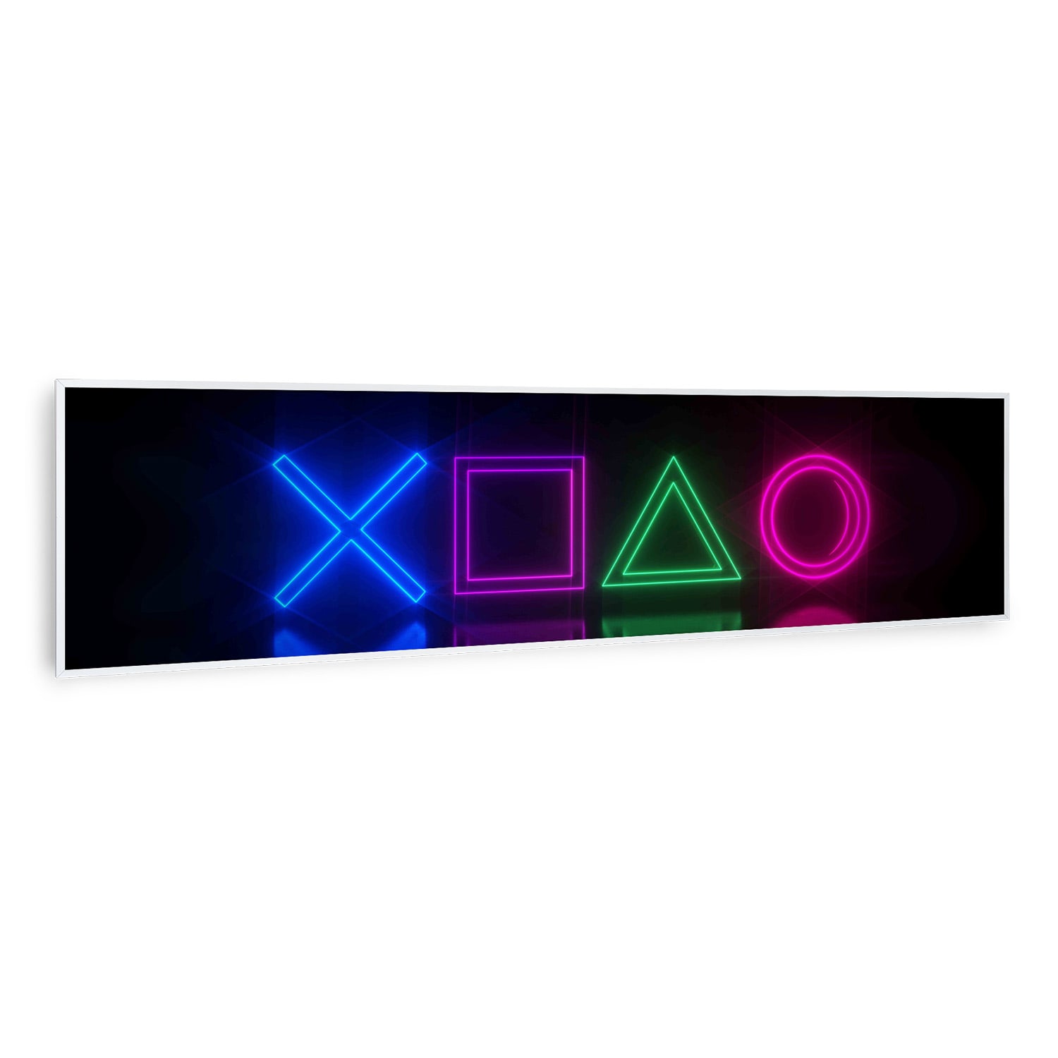Radiateur infrarouge intelligent Wonderwall Air Art jeu 120x30 cm 350 W 120 x 30 cm | Jeu, cadre blanc