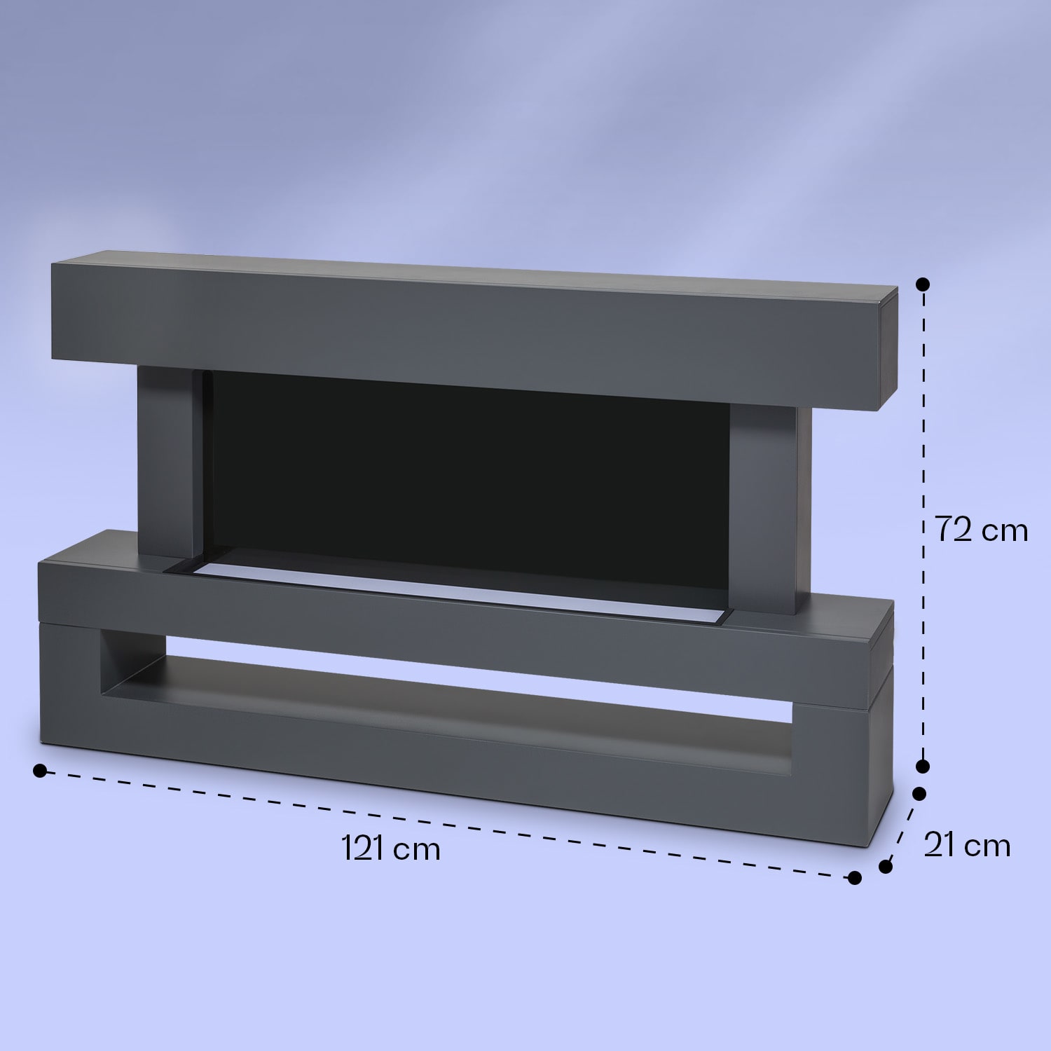 Studio Light & Fire 3 Smart, krb, 1000/2000 W, MDF, WiFi Control 
